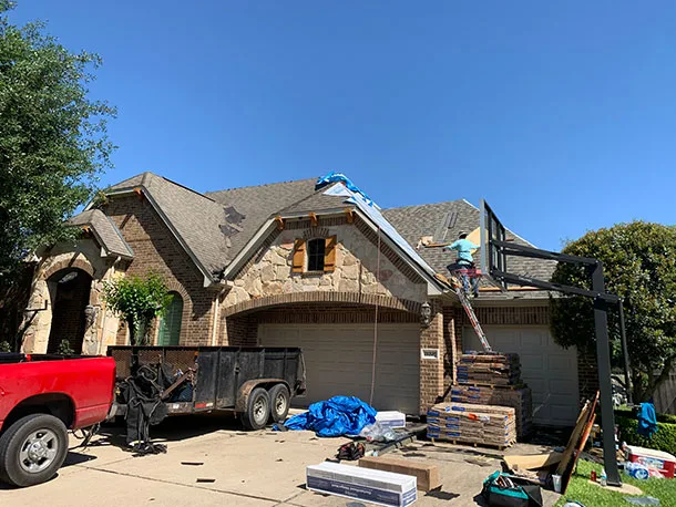 New shingle installation — Richmond TX
